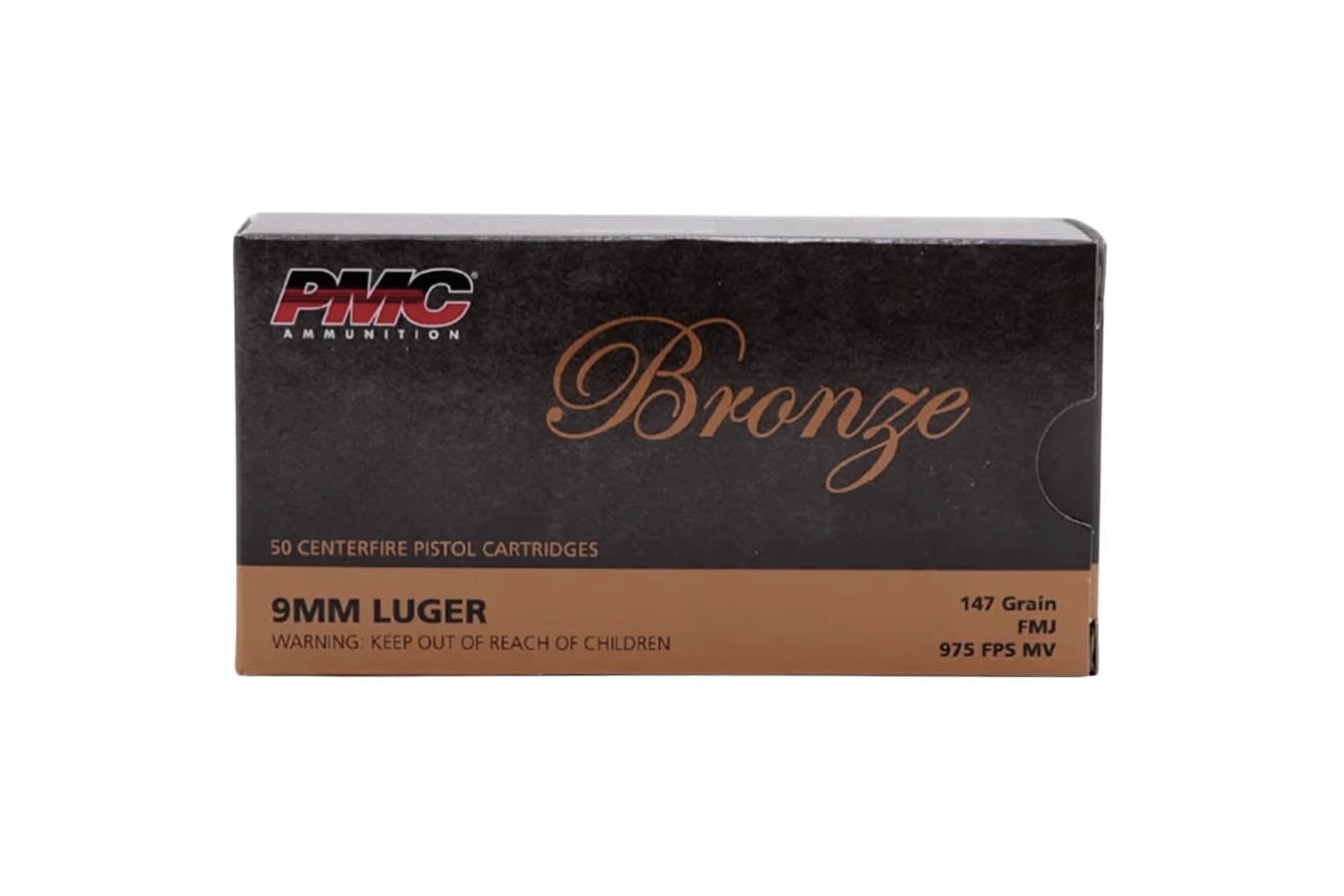 PMC 9mm 147gr FMJ Bronze 50/Box
